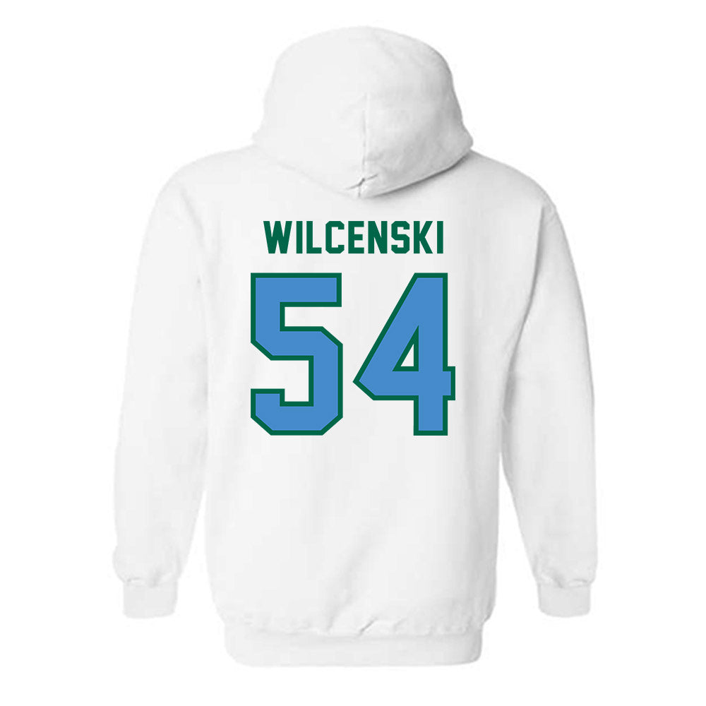 Tulane - NCAA Baseball : Blaise Wilcenski - Classic Shersey Hooded Sweatshirt-1