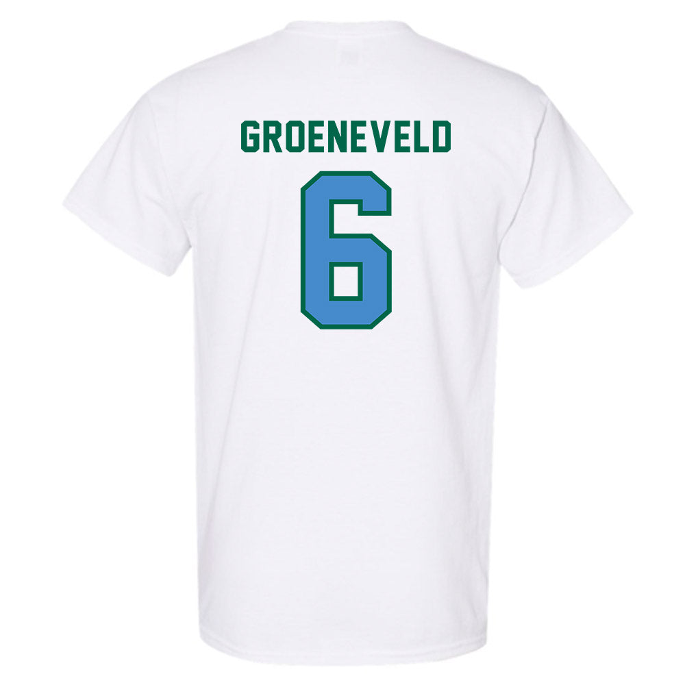 Tulane - NCAA Baseball : Aj Groeneveld - Classic Shersey T-Shirt-1
