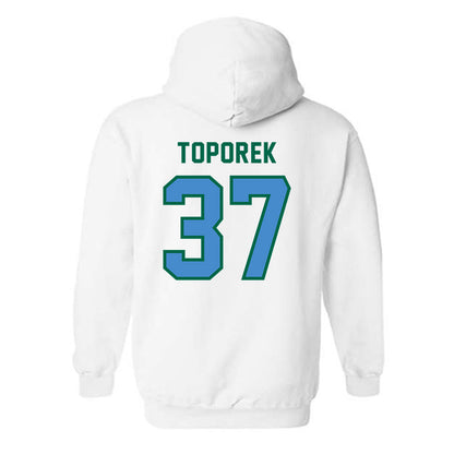 Tulane - NCAA Baseball : Jake Toporek - Classic Shersey Hooded Sweatshirt-1