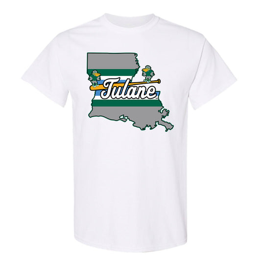 Tulane - NCAA Baseball : Connor Rasmussen - Classic Shersey T-Shirt-0