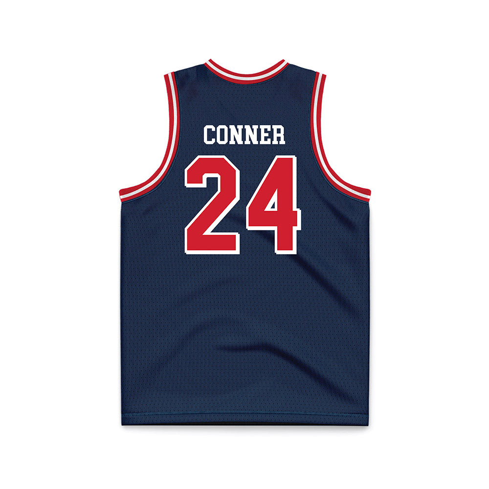 Dayton - NCAA Men's Basketball : Jacob Conner - Blue Basketball Jersey-1