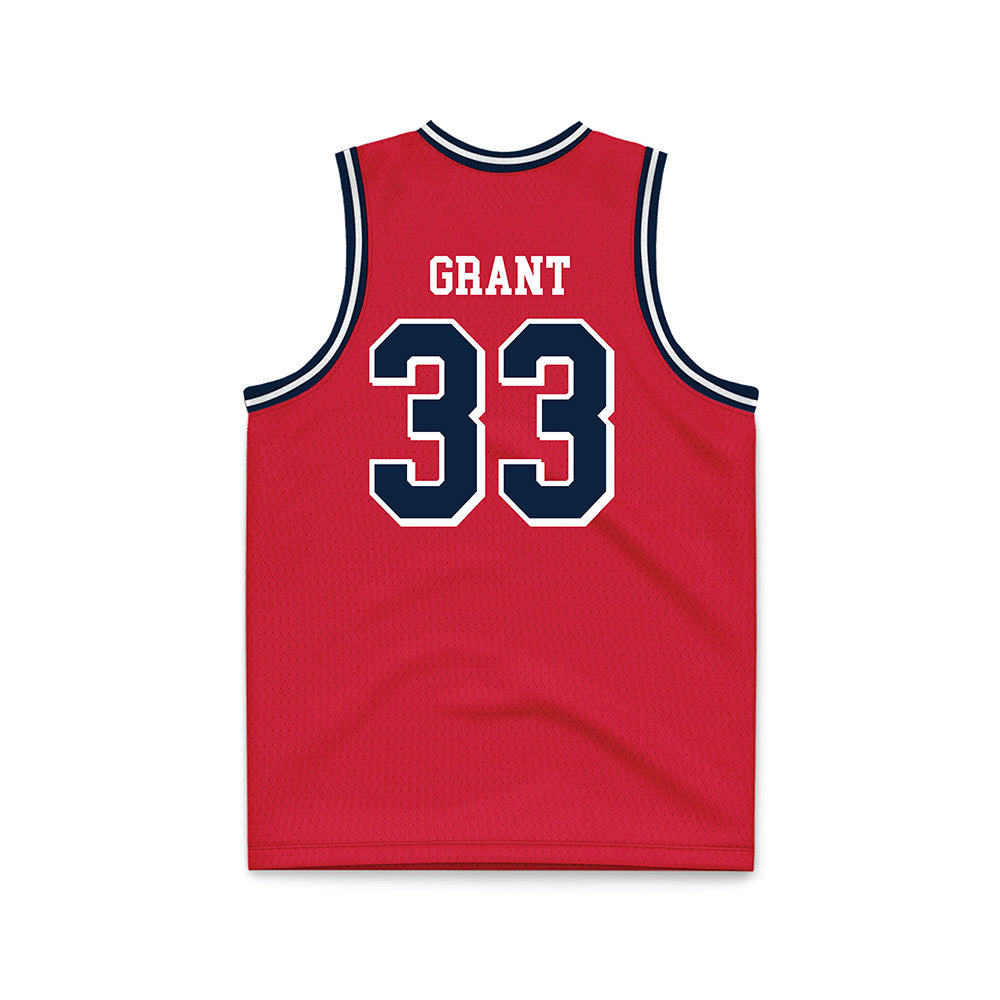 Dayton - NCAA Men's Basketball : Makai Grant - Red Basketball Jersey-1