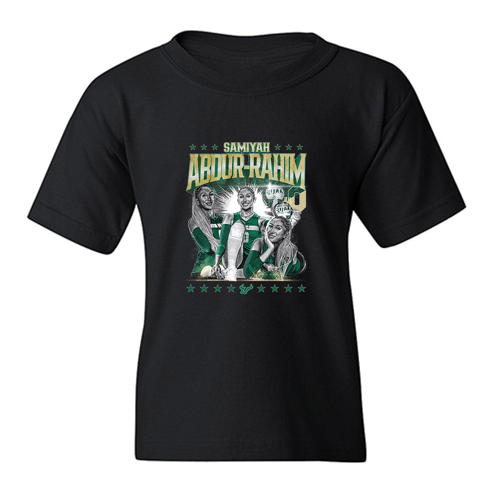 USF - NCAA Women's Volleyball : Samiyah Abdur-rahim - Collage Youth T-Shirt-0