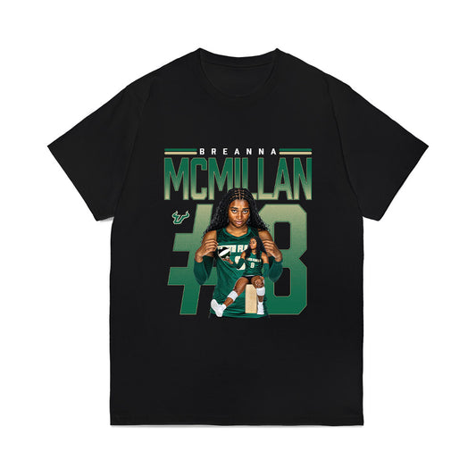 USF - NCAA Women's Volleyball : BreAnna McMillan - Collage Comfort Colors T-Shirt-0