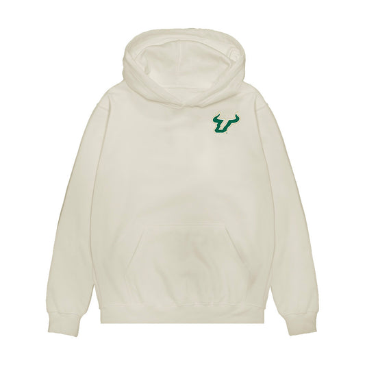 USF - NCAA Women's Volleyball : Iyanna Garvin - Collage Premium Hooded Sweatshirt-0