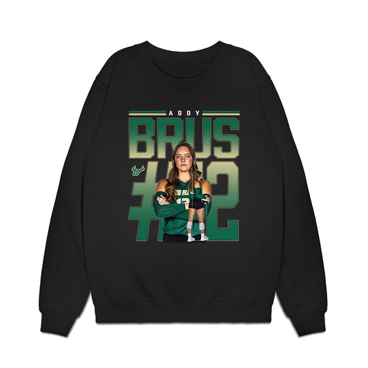 USF - NCAA Women's Volleyball : Addy Brus - Collage Premium Crewneck Sweatshirt-0