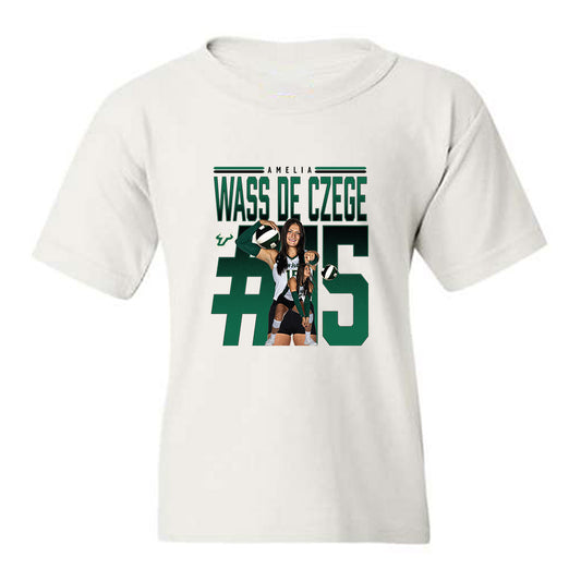 USF - NCAA Women's Volleyball : Amelia Wass de Czege - Collage Youth T-Shirt-0