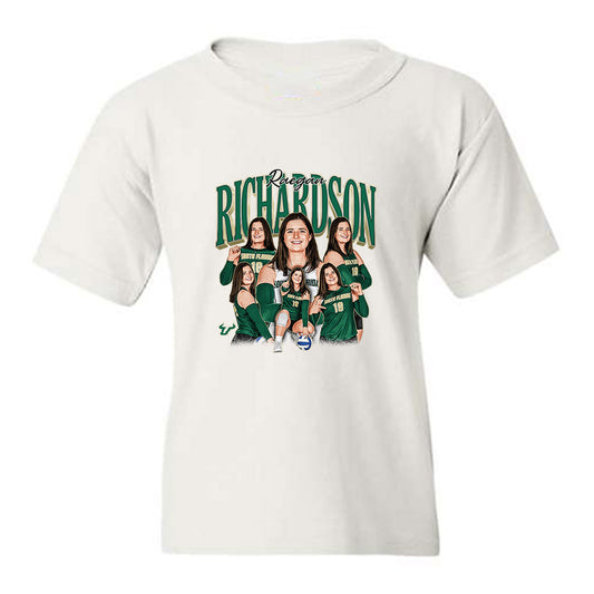 USF - NCAA Women's Volleyball : Raegan Richardson - Collage Youth T-Shirt-0