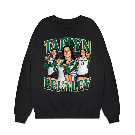 USF - NCAA Women's Volleyball : Taelyn Bentley - Collage Premium Crewneck Sweatshirt-0