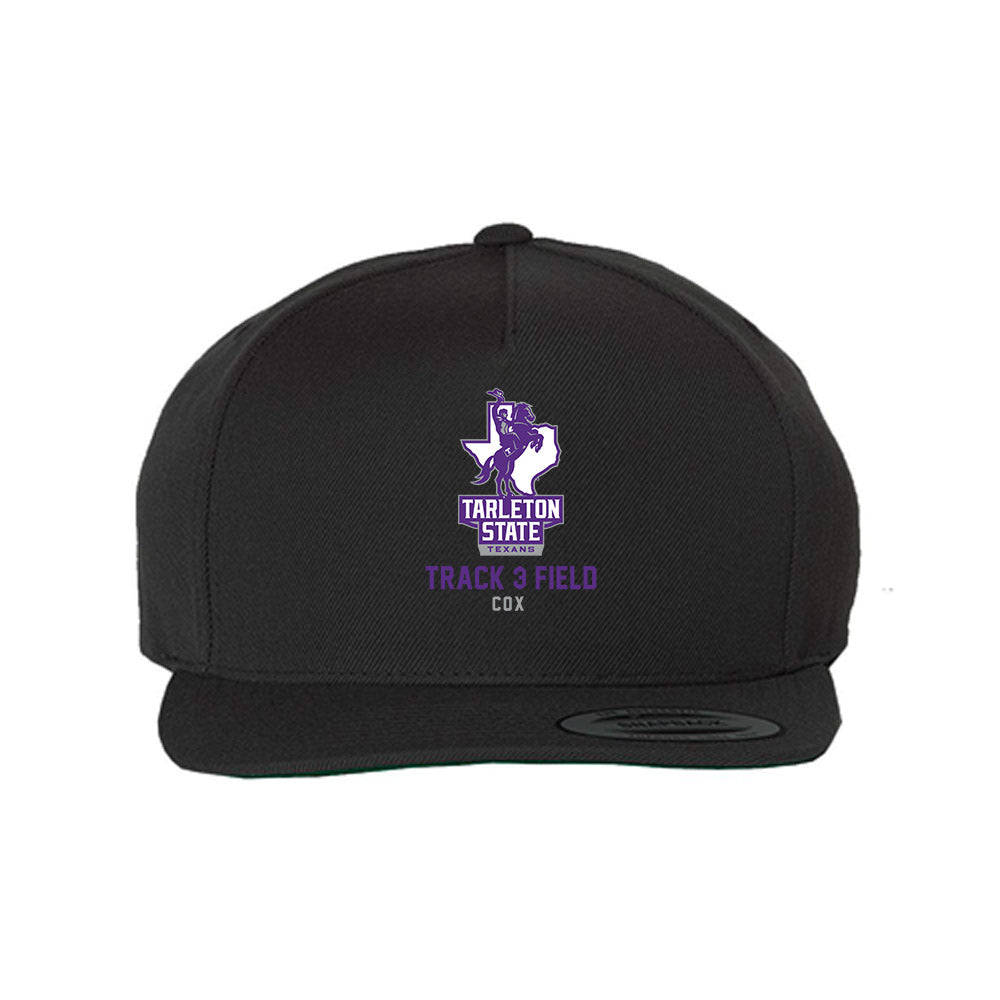 Tarleton State - NCAA Men's Track & Field : Ca'Terrin Cox - Snapback Hat-0