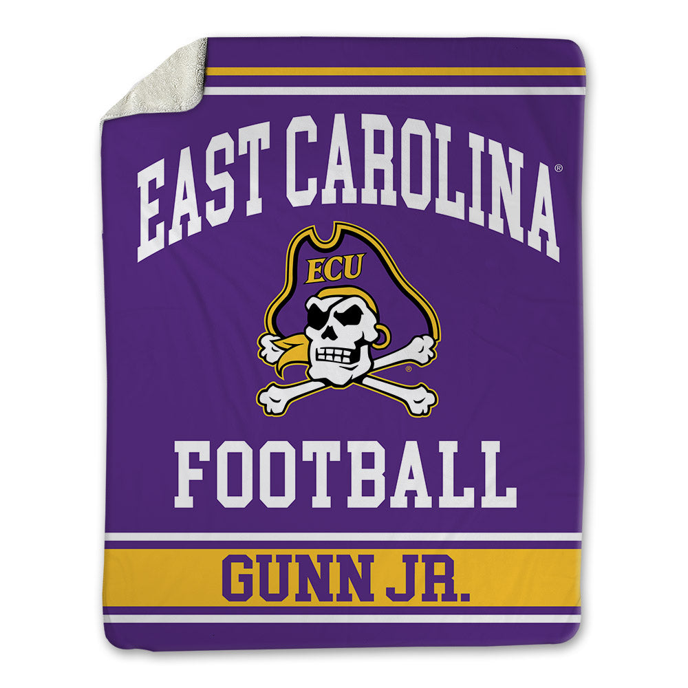 East Carolina - NCAA Football : Marlon Gunn Jr. - Blanket-0