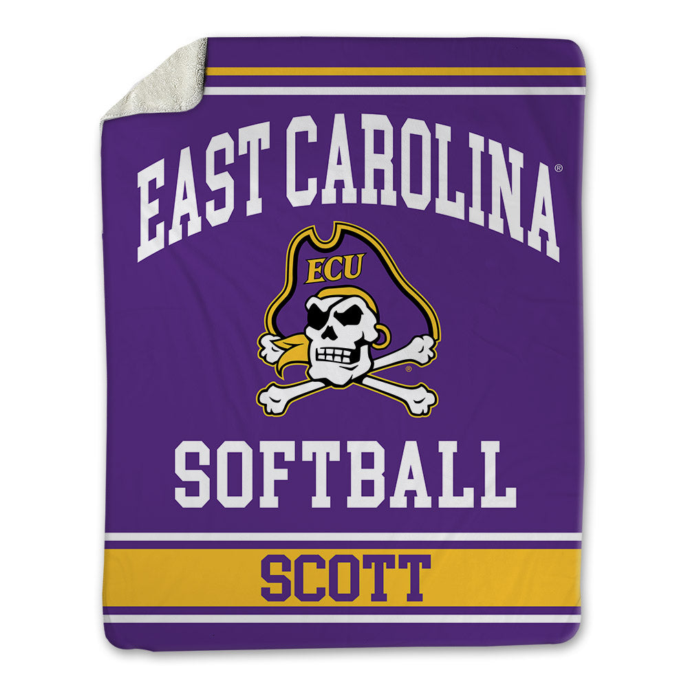 East Carolina - NCAA Softball : Mary-Kathryn Scott - Blanket-0