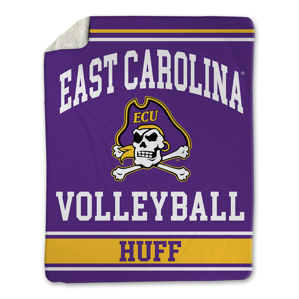 East Carolina - NCAA Women's Volleyball : Aulie Huff - Blanket-0