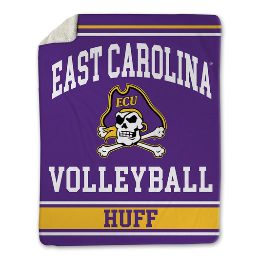 East Carolina - NCAA Women's Volleyball : Aulie Huff - Blanket-0