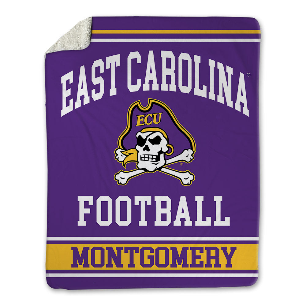 East Carolina - NCAA Football : London Montgomery - Blanket-0