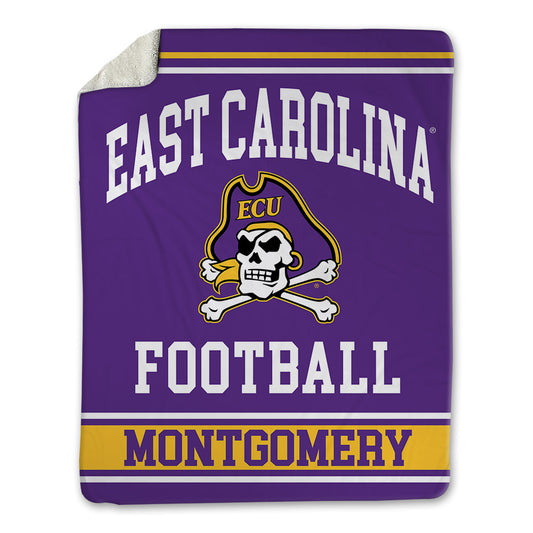 East Carolina - NCAA Football : London Montgomery - Blanket-0
