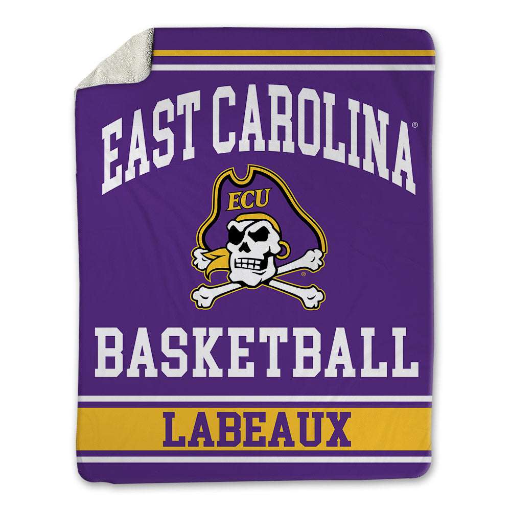 East Carolina - NCAA Men's Basketball : Trevion LaBeaux - Blanket-0
