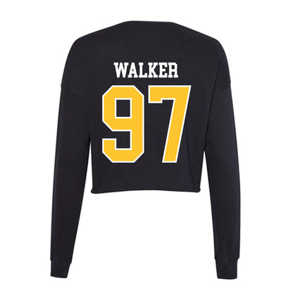 East Carolina - NCAA Football : Cole Walker - Classic Shersey Women's Cropped Crew Fleece-1