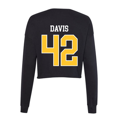 East Carolina - NCAA Football : Julien Davis - Classic Shersey Women's Cropped Crew Fleece-1