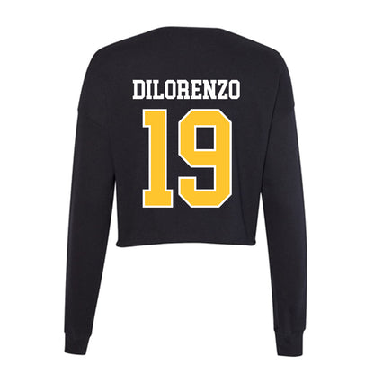 East Carolina - NCAA Baseball : Jackson DiLorenzo - Classic Shersey Women's Cropped Crew Fleece-1