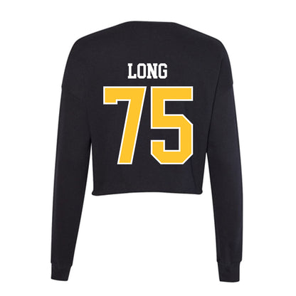 East Carolina - NCAA Football : Kyle Long - Classic Shersey Women's Cropped Crew Fleece-1
