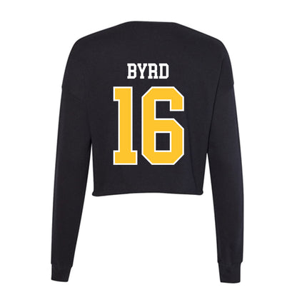 East Carolina - NCAA Baseball : Parker Byrd - Classic Shersey Women's Cropped Crew Fleece-1