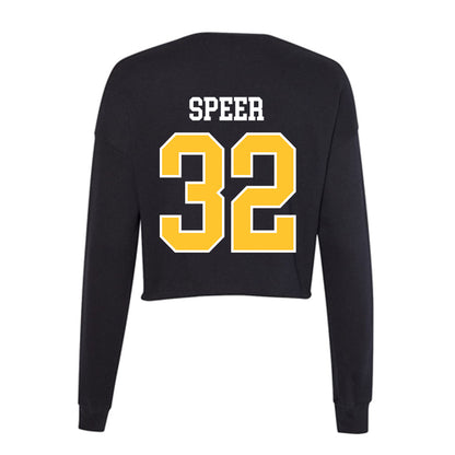 East Carolina - NCAA Football : Durante Speer - Classic Shersey Women's Cropped Crew Fleece-1