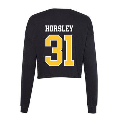 East Carolina - NCAA Football : Derrion Horsley - Classic Shersey Women's Cropped Crew Fleece-1