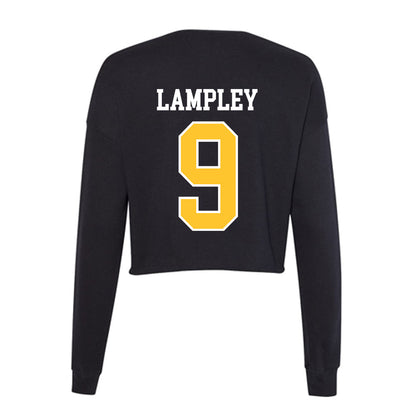 East Carolina - NCAA Football : J.D. Lampley - Classic Shersey Women's Cropped Crew Fleece-1