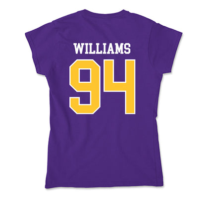 East Carolina - NCAA Football : Javon Williams - Classic Shersey Soft Style Women’s T-Shirt-1