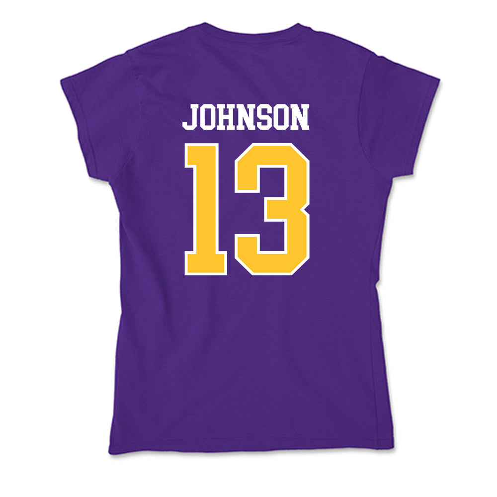 East Carolina - NCAA Football : Tyler Johnson - Classic Shersey Soft Style Women’s T-Shirt-1