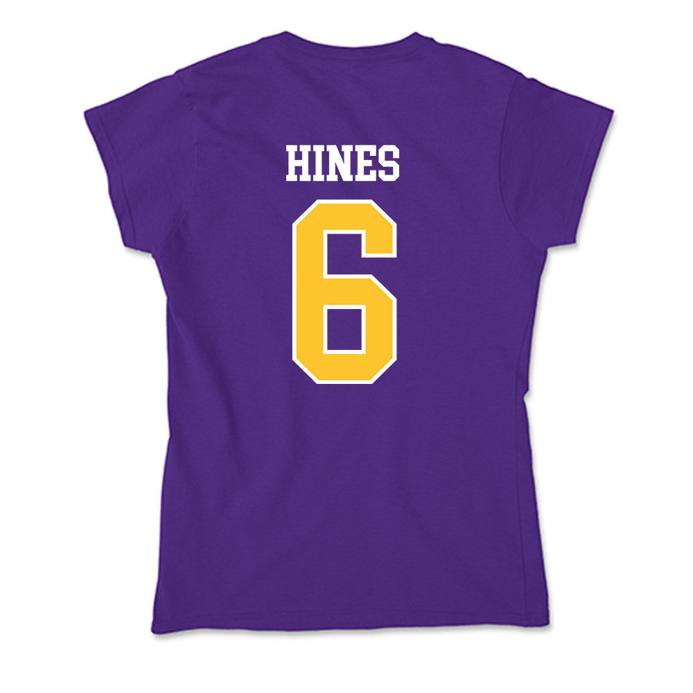 East Carolina - NCAA Football : DeMarius Hines - Classic Shersey Soft Style Women’s T-Shirt-1