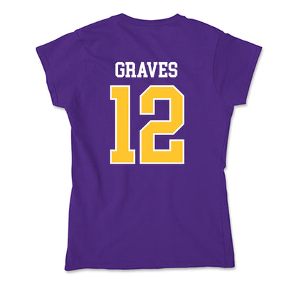 East Carolina - NCAA Football : Chance Graves - Classic Shersey Soft Style Women’s T-Shirt-1
