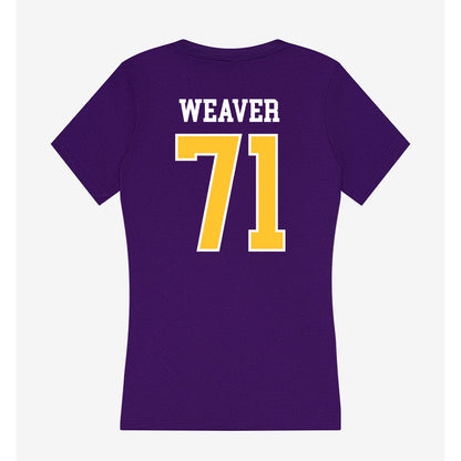 East Carolina - NCAA Football : Bryce Weaver - Classic Shersey Women's V-Neck T-Shirt-1