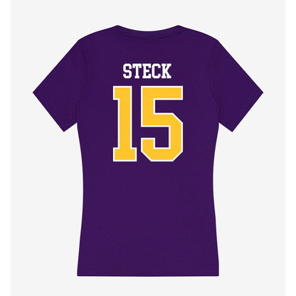 East Carolina - NCAA Women's Soccer : Ella Steck - Classic Shersey Women's V-Neck T-Shirt-1