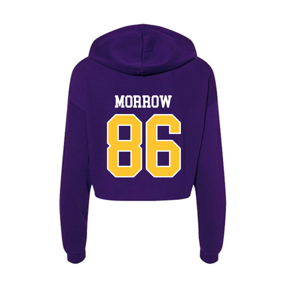 East Carolina - NCAA Football : Kaleb Morrow - Classic Shersey Women's Crop Fleece Hoodie-1
