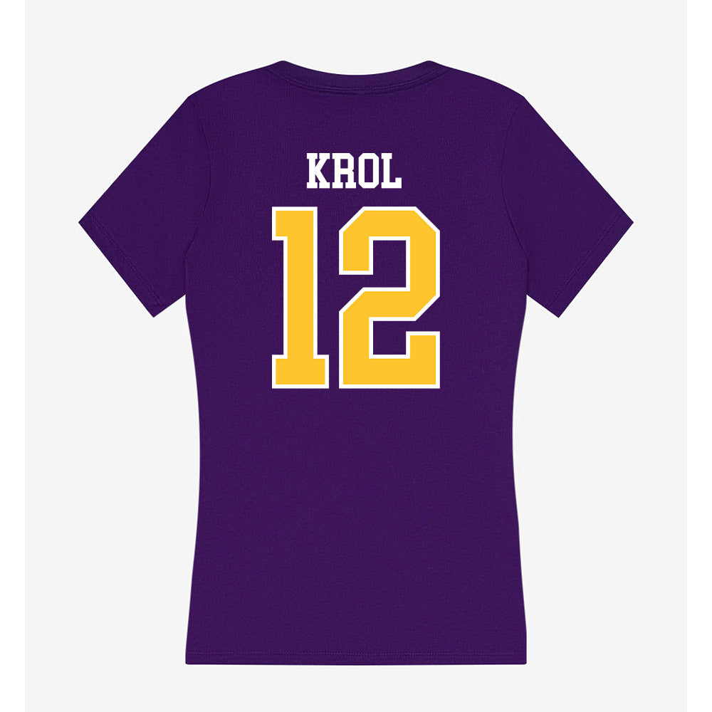 East Carolina - NCAA Softball : Jenna Krol - Classic Shersey Women's V-Neck T-Shirt-1