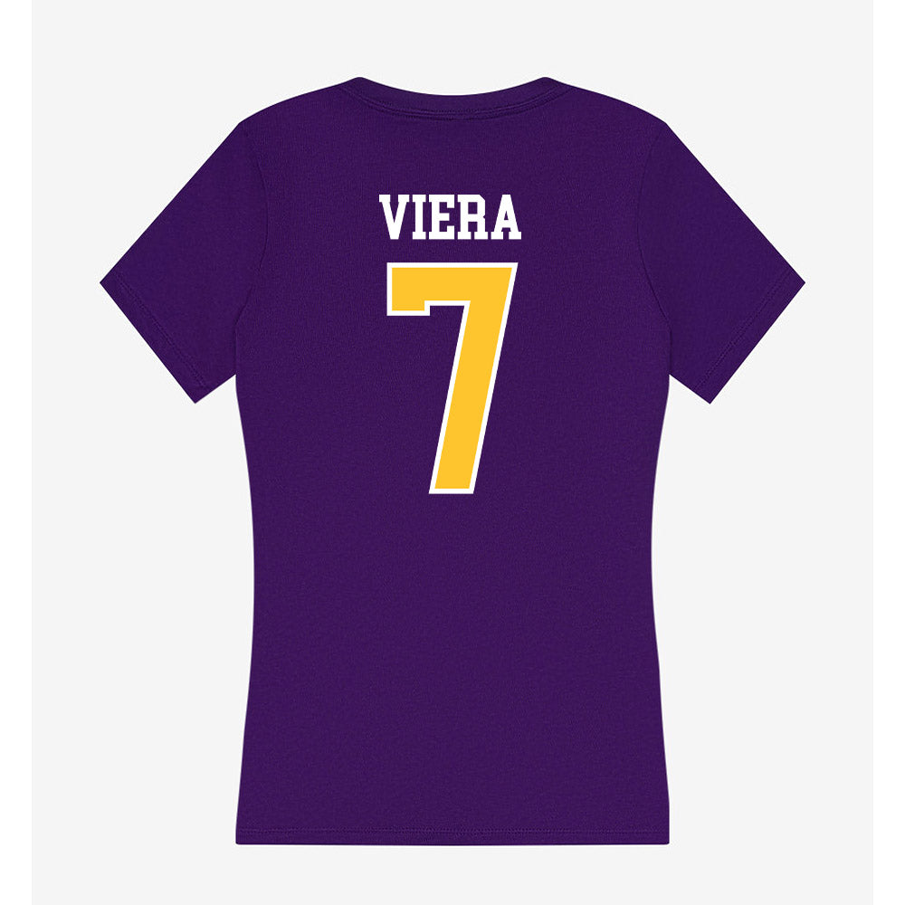 East Carolina - NCAA Women's Soccer : Juliana Viera - Classic Shersey Women's V-Neck T-Shirt-1