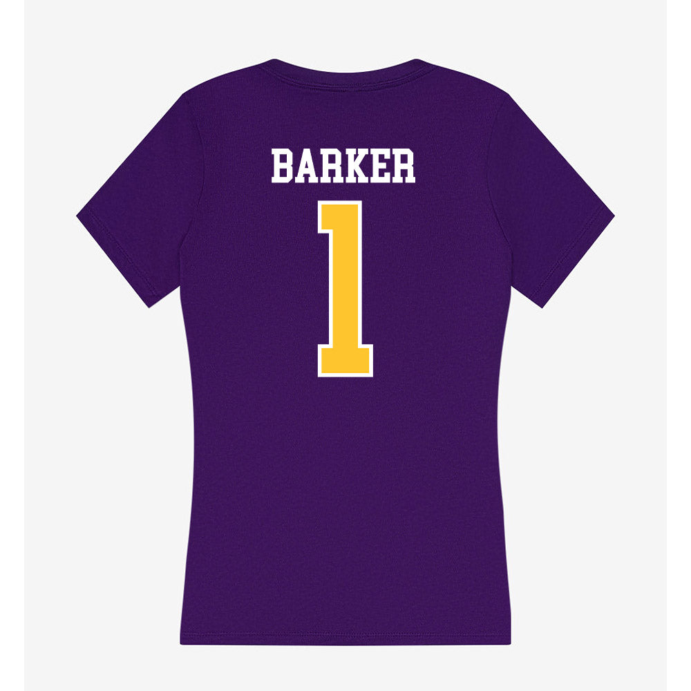 East Carolina - NCAA Football : Jackson Barker - Classic Shersey Women's V-Neck T-Shirt-1
