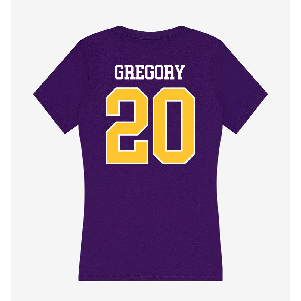 East Carolina - NCAA Women's Soccer : Mackenna Gregory - Classic Shersey Women's V-Neck T-Shirt-1