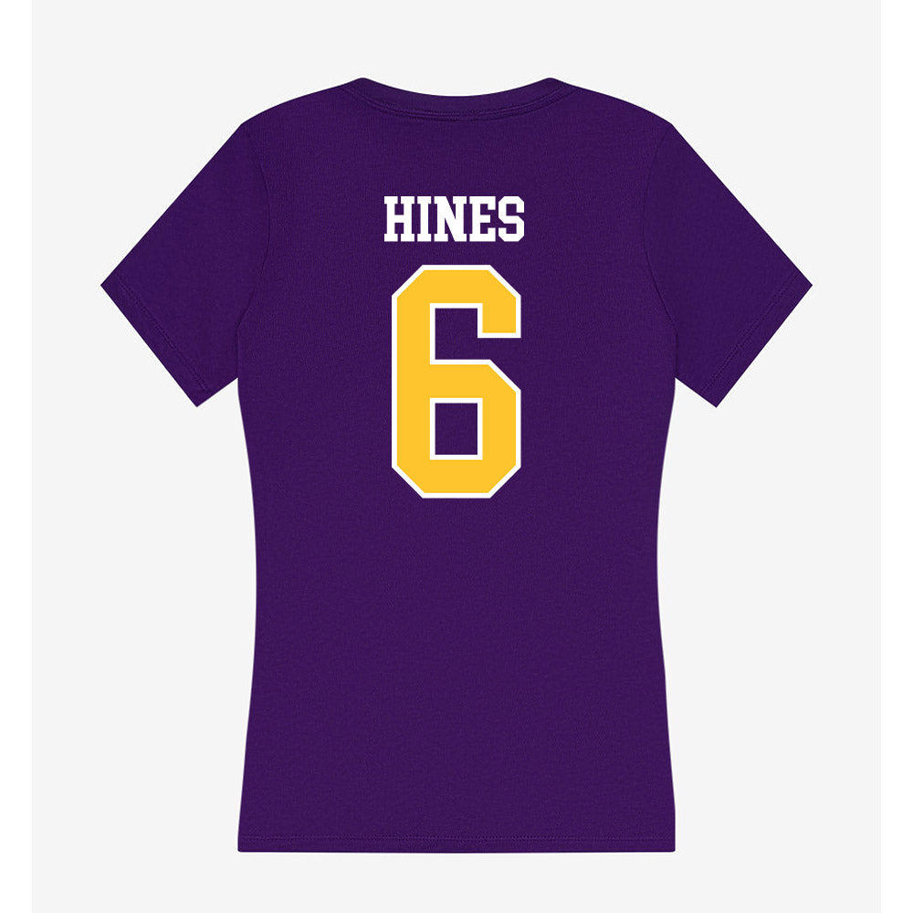 East Carolina - NCAA Football : DeMarius Hines - Classic Shersey Women's V-Neck T-Shirt-1