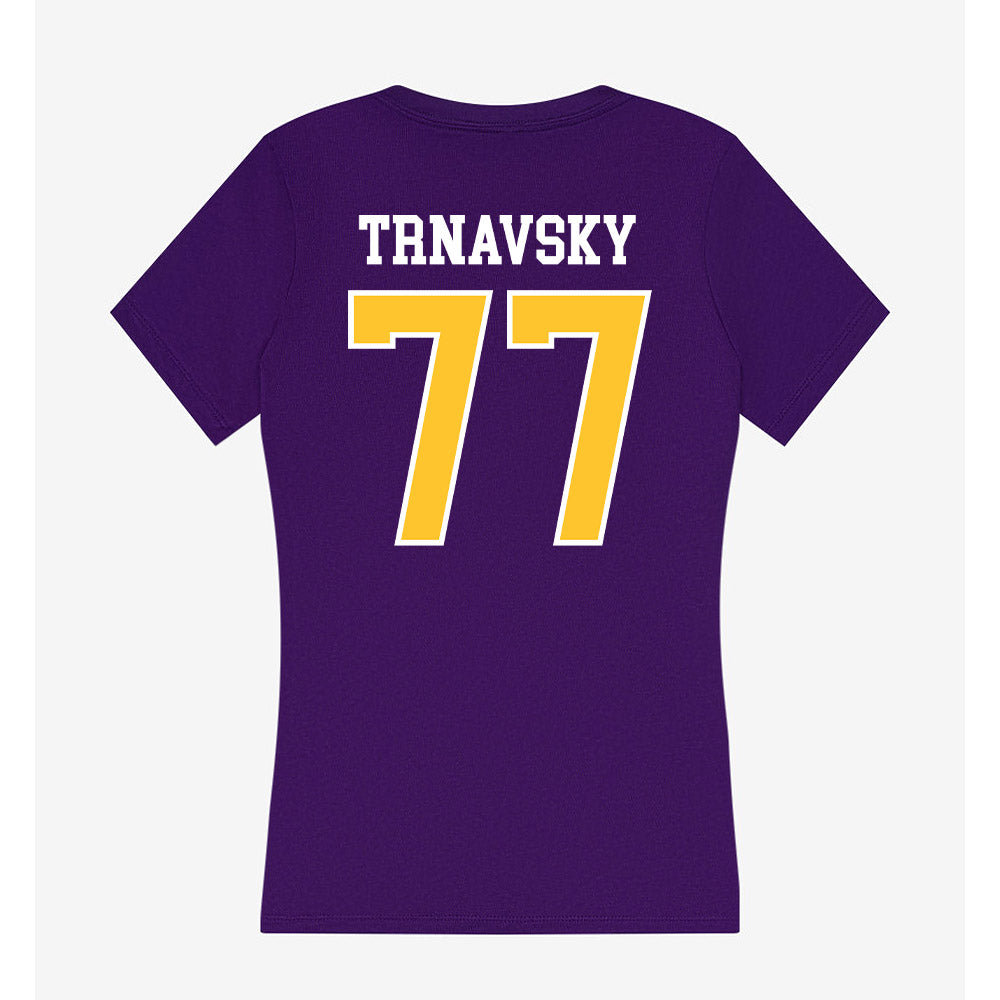 East Carolina - NCAA Football : Cooper Trnavsky - Classic Shersey Women's V-Neck T-Shirt-1