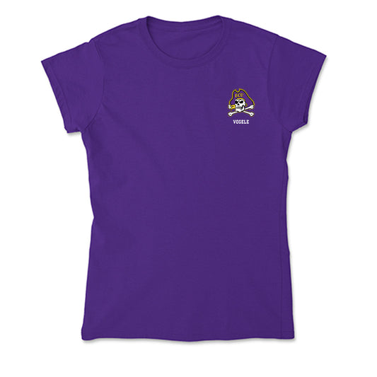 East Carolina - NCAA Baseball : Jack Vogele - Classic Shersey Soft Style Women’s T-Shirt-0
