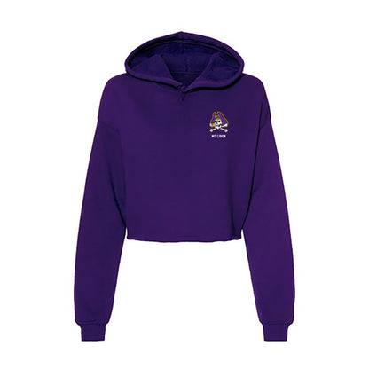 East Carolina - NCAA Women's Soccer : Maddie Milliron - Classic Shersey Women's Crop Fleece Hoodie-0