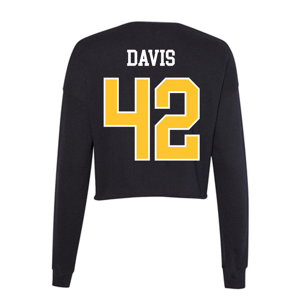East Carolina - NCAA Football : Julien Davis - Classic Shersey Women's Cropped Crew Fleece-1