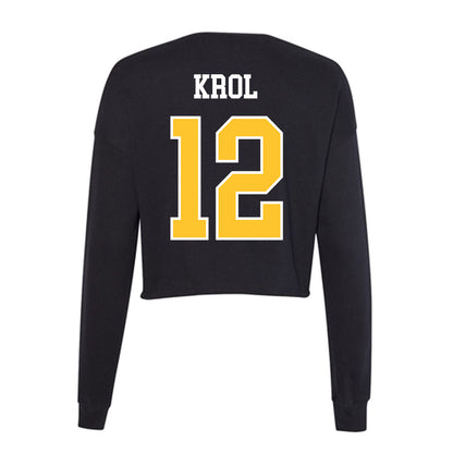 East Carolina - NCAA Softball : Jenna Krol - Classic Shersey Women's Cropped Crew Fleece-1