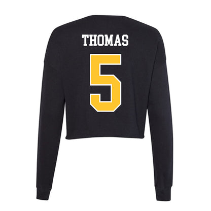 East Carolina - NCAA Women's Soccer : Molly Thomas - Classic Shersey Women's Cropped Crew Fleece-1