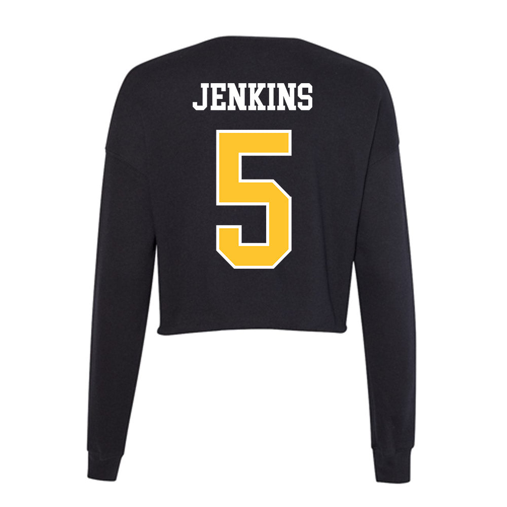 East Carolina - NCAA Football : Parker Jenkins - Classic Shersey Women's Cropped Crew Fleece-1