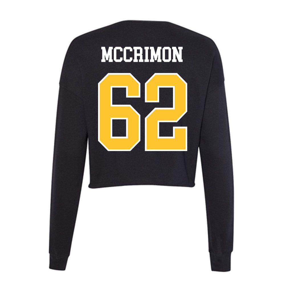 East Carolina - NCAA Football : Jimarion McCrimon - Classic Shersey Women's Cropped Crew Fleece-1