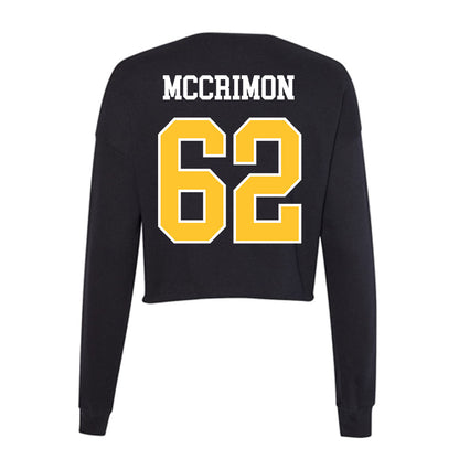 East Carolina - NCAA Football : Jimarion McCrimon - Classic Shersey Women's Cropped Crew Fleece-1